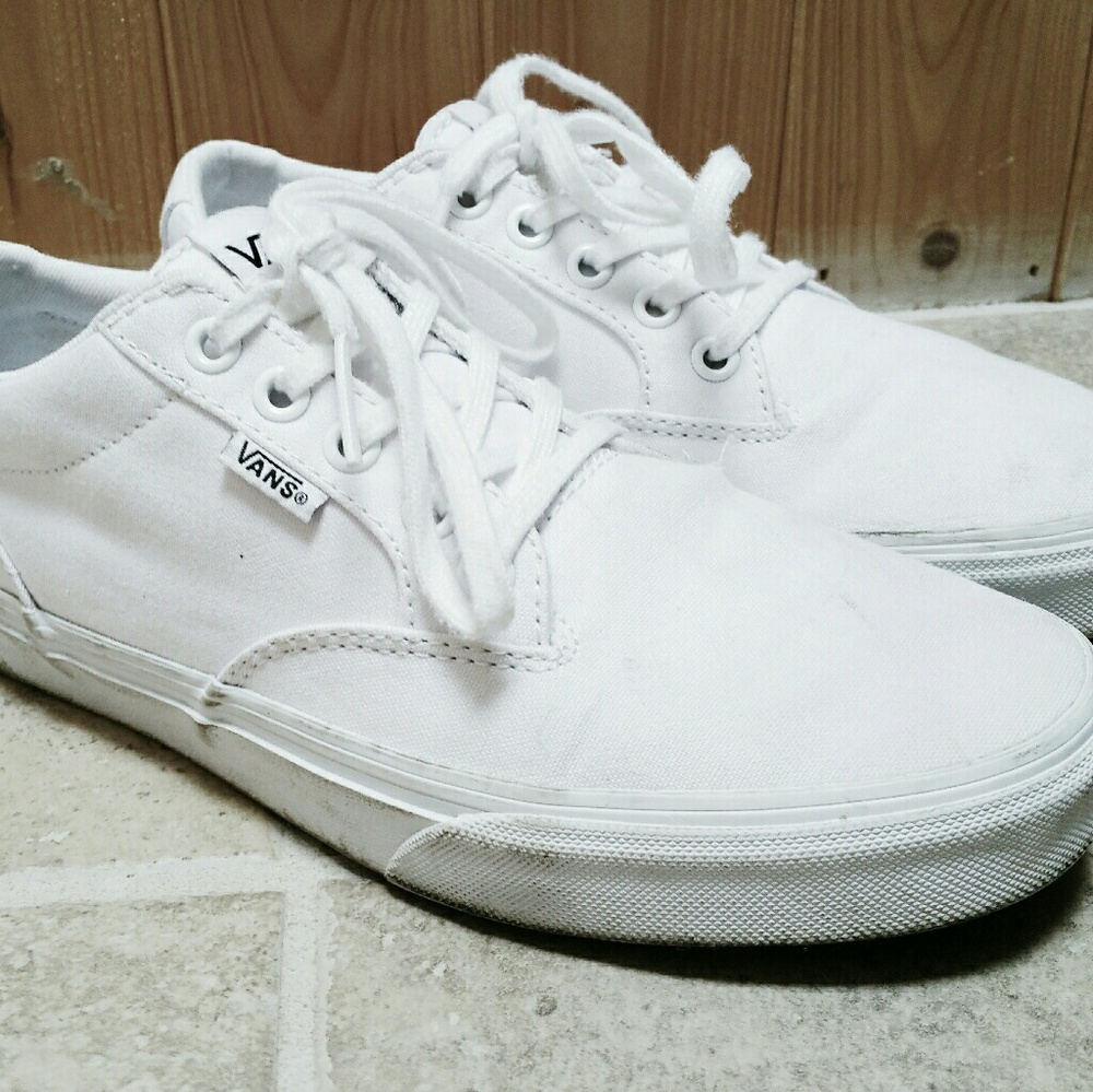 White Vans 7.5